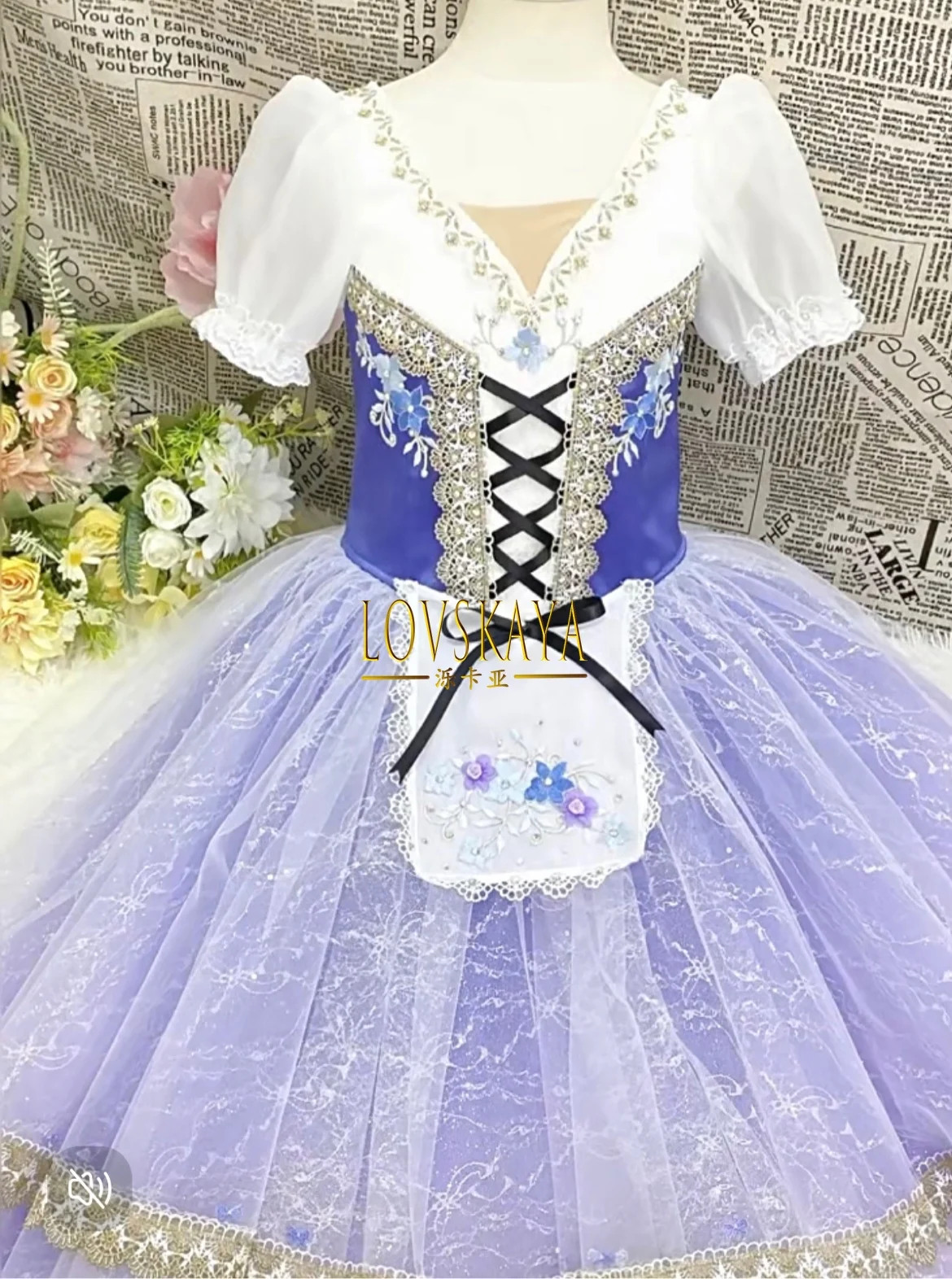 Balletjurk Uitvoering Lange Rok Kinderen