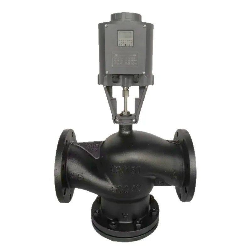 

Электрический регулирующий клапан для интеллектуального контроля температуры потока в системах ОВКВ и паровых теплообменных установках, изготовлен из прочного пластика