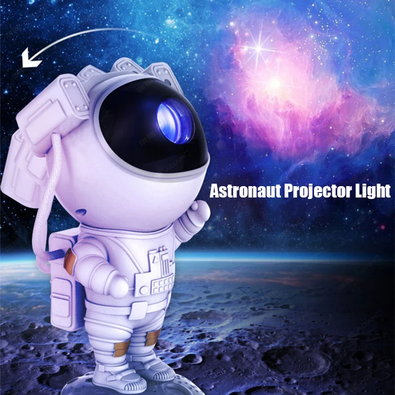 Smartldea Astronaut Starry Sky Projector light kids gift with remote control 360adjustable design Nebula Galaxy Projector Lights