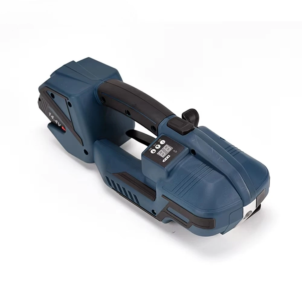 

Automatic V2 Electric Tools Pallet Strapping Seal Making Machine Battery Powered Hot Plate Pallets Strapping Machine