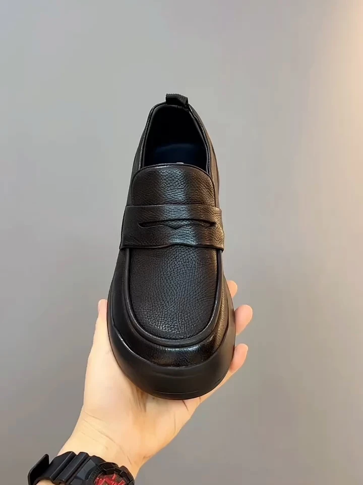 

High Quality Casual Leather Men's Shoes Comfortable Fashionable All-Match Personality Youth Trend Spring Autumn Wear Resistant