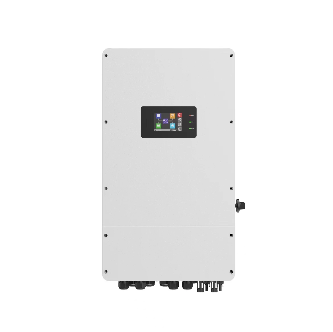 MPPT Solar Charge Controller Voltronic Solar Hybrid Inverter  230VAC Built-in 100A   Controller for Off-Grid Solar Home System