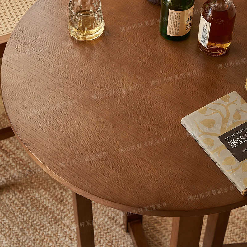 Table basse de salon en bois massif