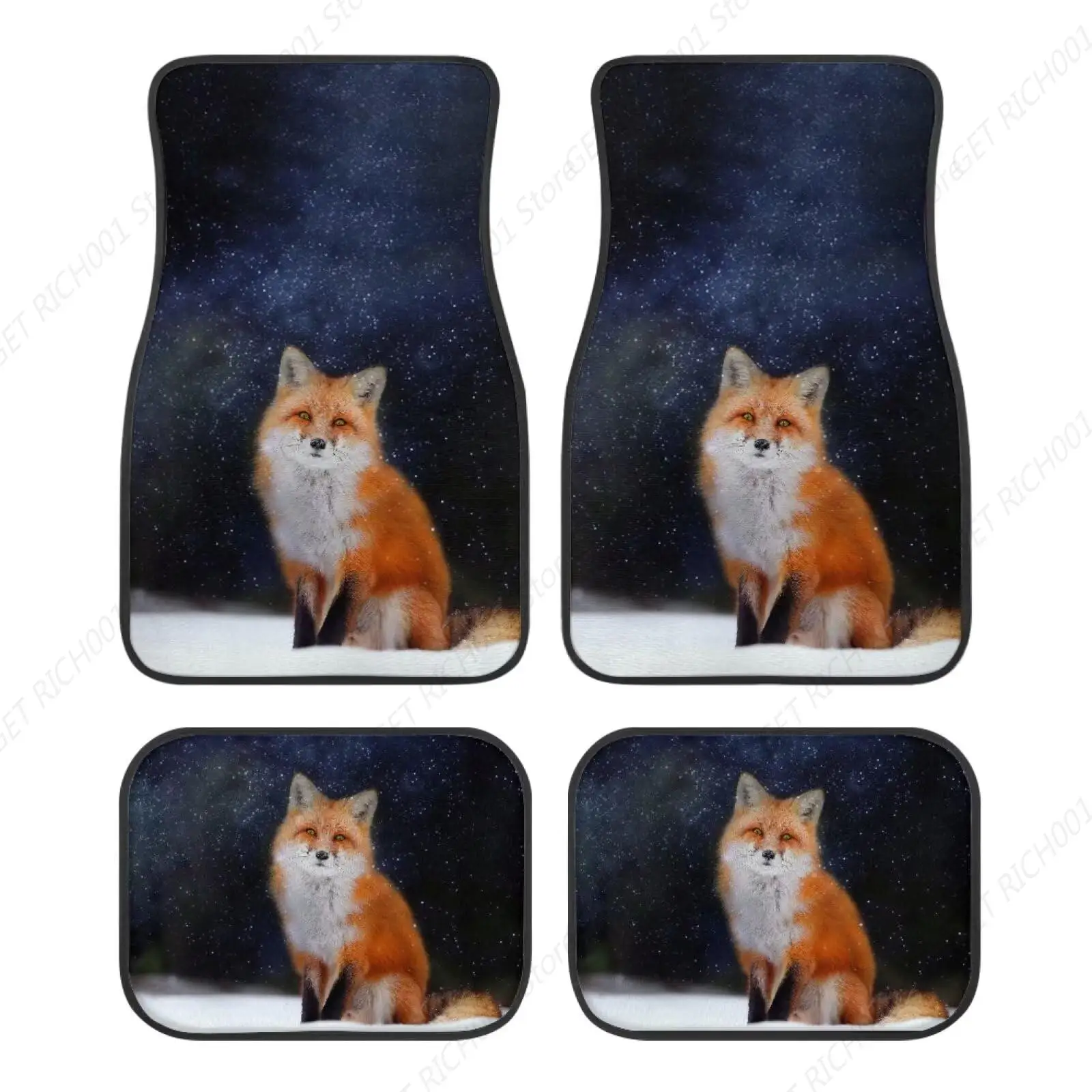 

Alfombrillas Fox Star Para Coche Lanteras Y Traseras, Alfombrillas Para Pies Автотранзисторы Ajuste Universal, Accesorios Coració