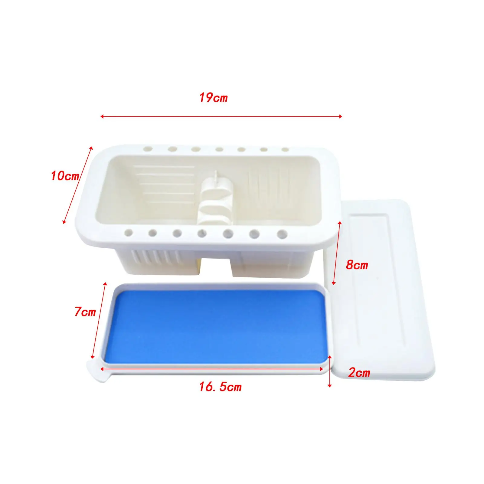 Hobby Model Pigment Toning Moisturizing Box Pigment Palette Model Wet Box Keeps