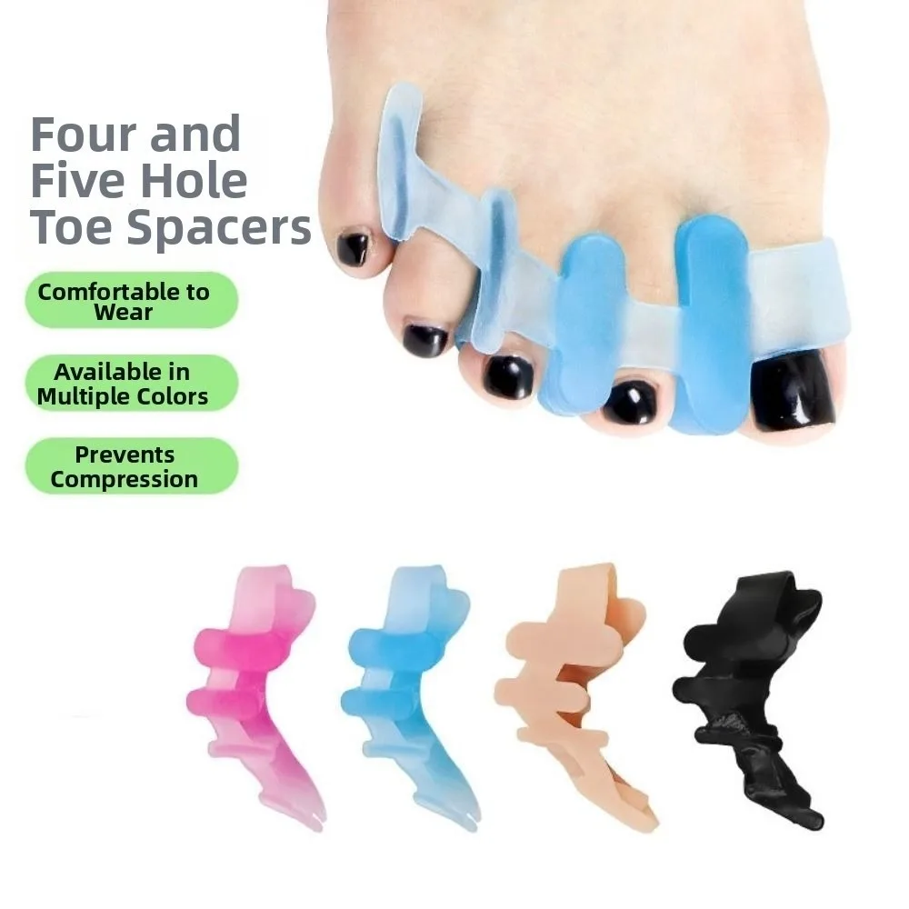 Cushion Pads Ultra Soft Toe Separators Wearable Protective Toe Straighteners Anti-Friction Comfort Bunion Corrector Foot Care