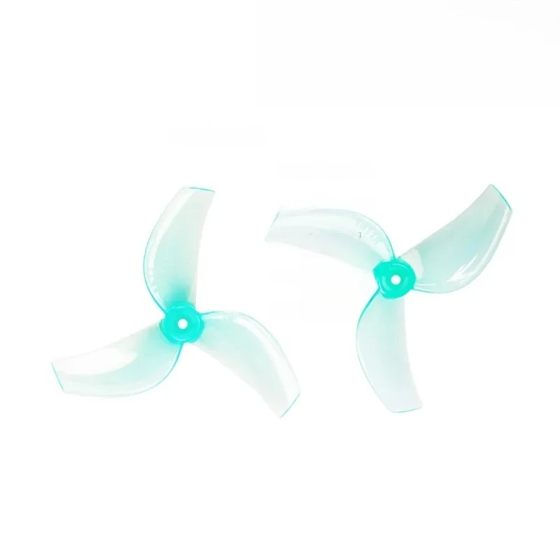 1611 3-Blade Propeller 1.5mm 1mm Mounting Hole أسود/أبيض/برتقالي لطائرات بدون طيار صغيرة Whoop Mobula6 و2 بوصة عالية السرعة
