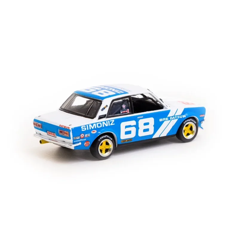Diecast Tarmac Works TW 1:64 Scale 510 BRE #68 Datsun Alloy Car Model