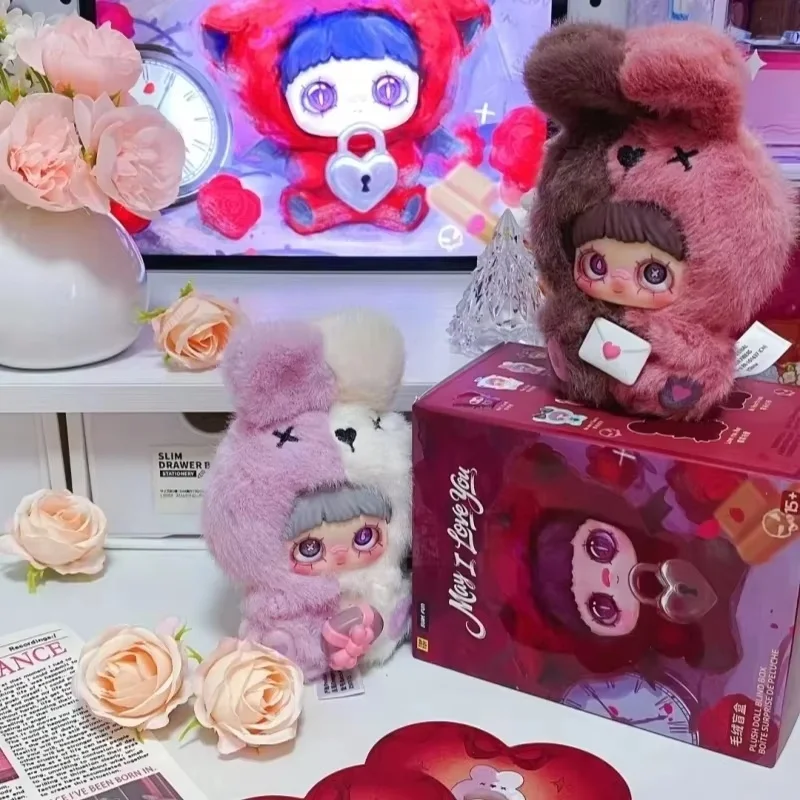 ตุ๊กตาวินิลน่ารักแบบสุ่มลายใหม่จาก Maymei Endless Love Series ของตกแต่งจี้ห้อยคอ ของสะสม ของขวัญวันวาเลนไทน์รุ่นลิมิเต็ด