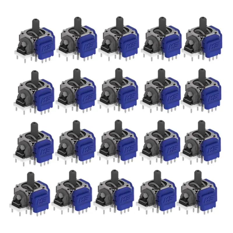 

B03B-For PS5 Controller Replacement Electromagnetic Joystick- TMR Sensor Sticks 50PCS Anti-Drift 3D Analog Rocke