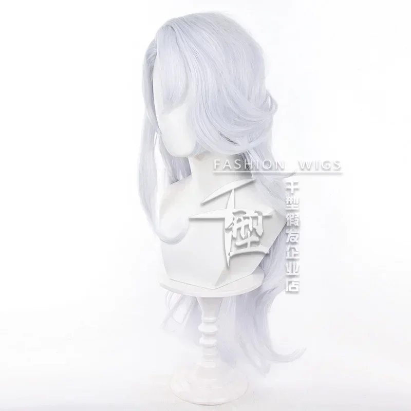 Gojo Satoru Cosplay Wigs Anime Jujutsu Kaisen Gojo Long Heat Resistant Synthetic Hair with Wig Cap Party Wig