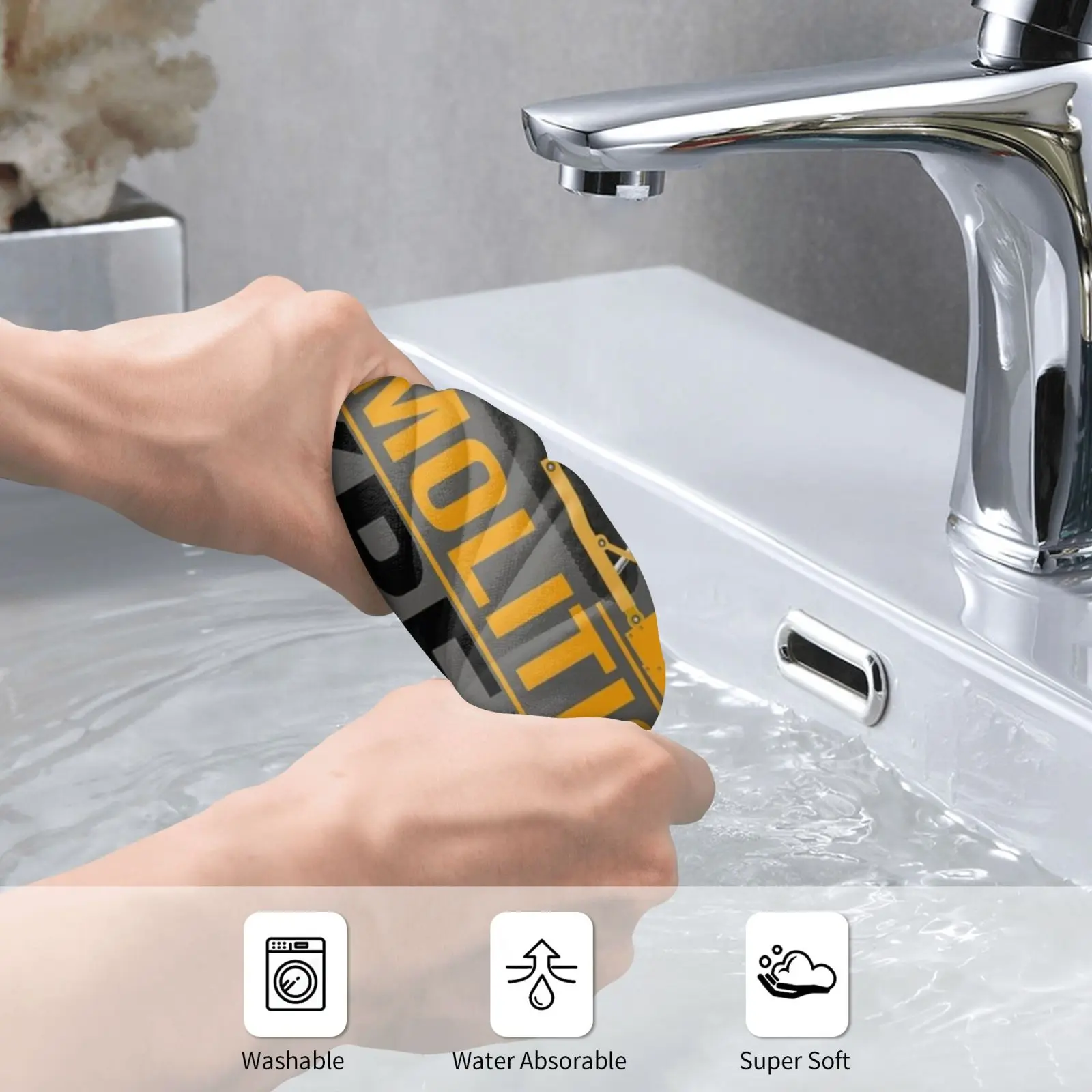 Trainee Digger Driver Construction Equipment Gifts Custom Towel Bath Towel Master Builder Gift Master