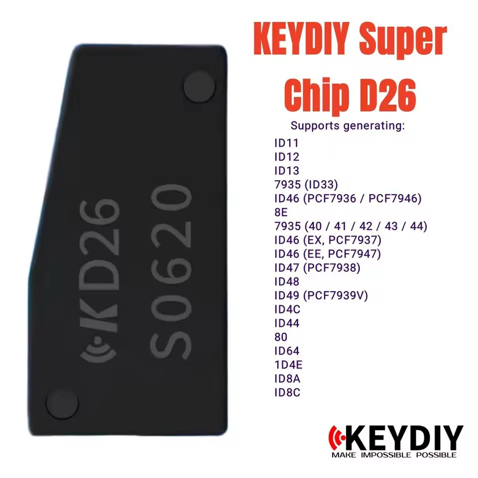 KEYDIY KD Super Chip D26 Transponder Chip Support PCF7935 PCF7936