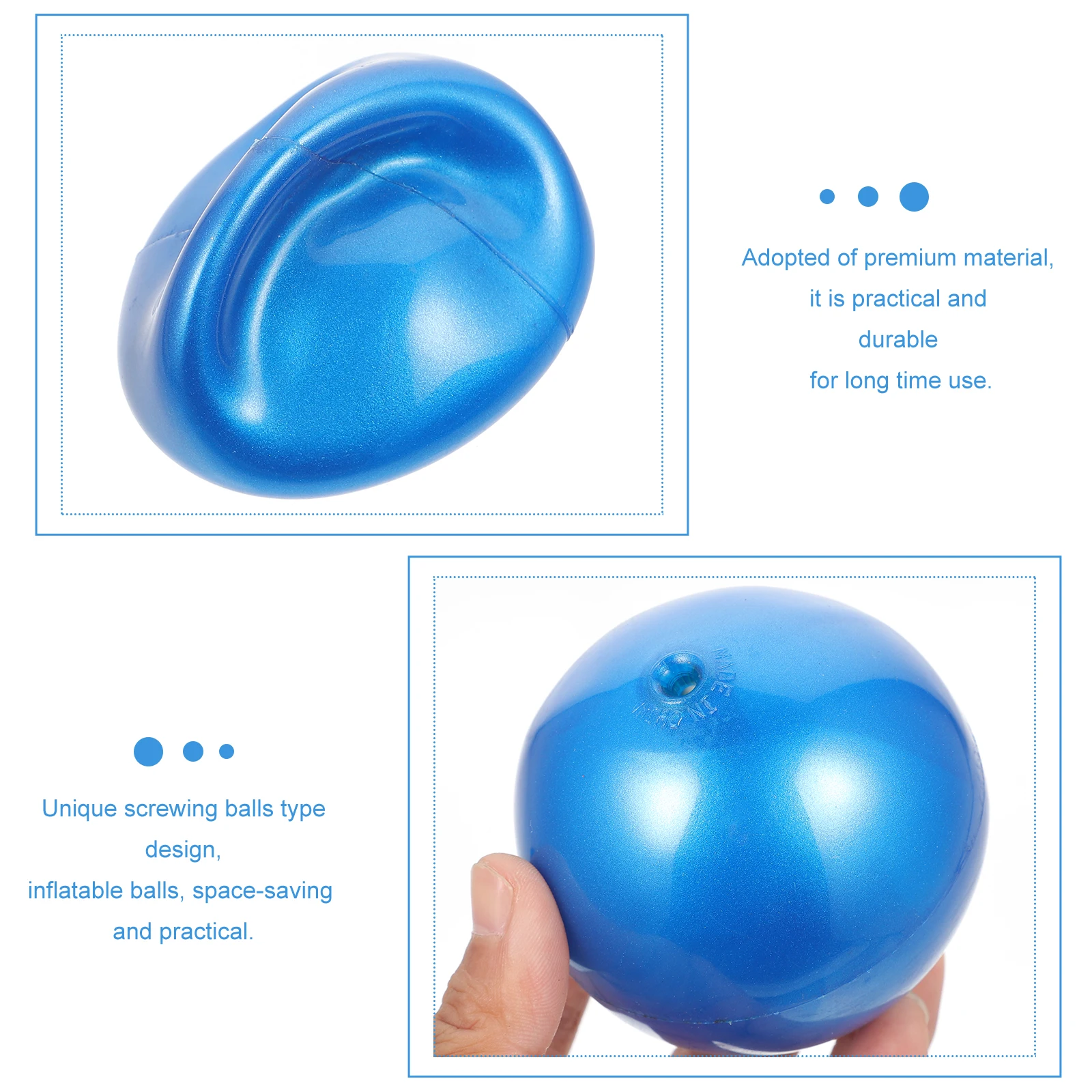

2pcs Watch Opener Repair Tools Silicone Balls Durable Lightweight Practical Inflatable SpaceSaving Easy To Use Without Scratches