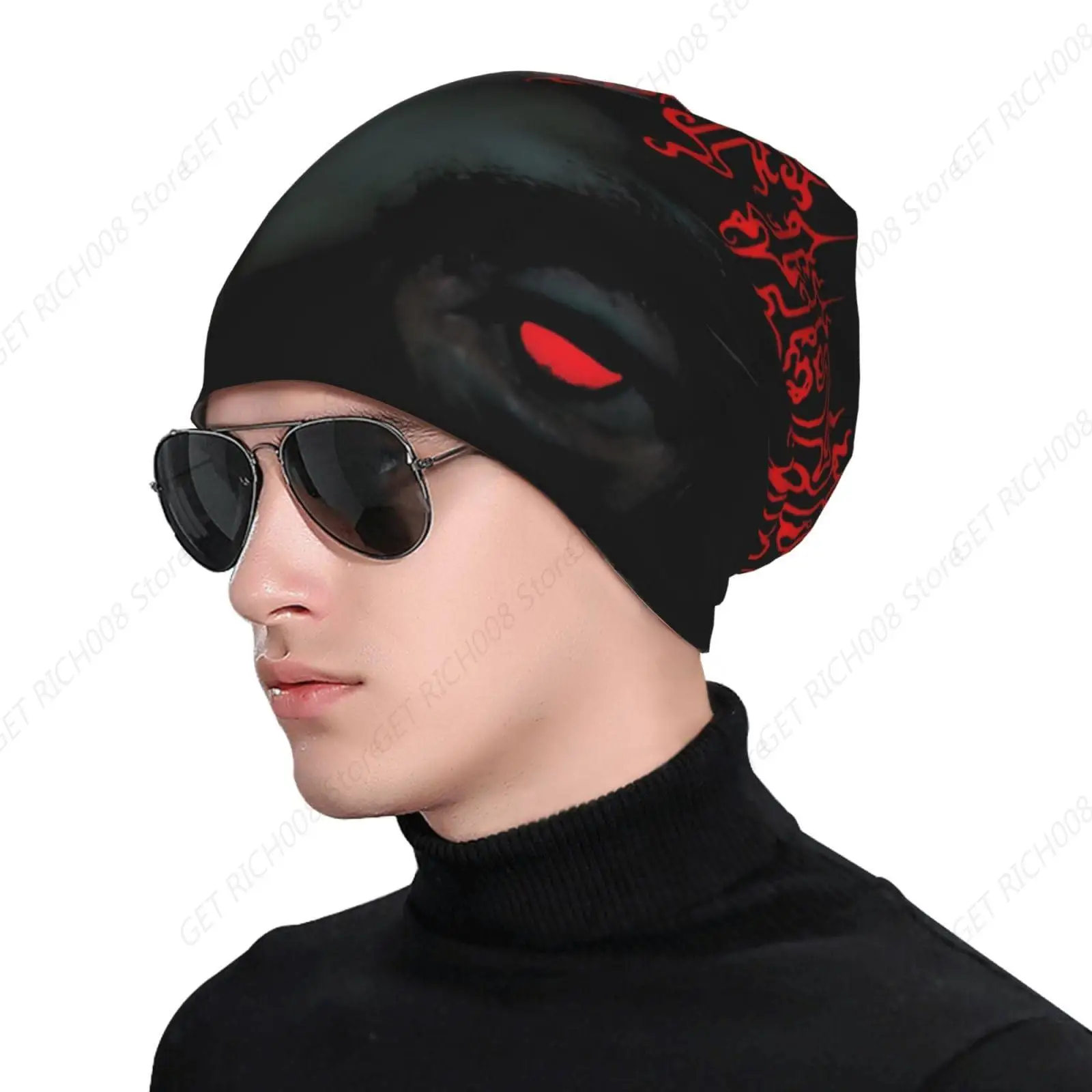 Cradle Of Filth Knit Hat Cuffed Beanie Hat Outdoor Indoor Printed Slouchy Hat Adult Women Men Black