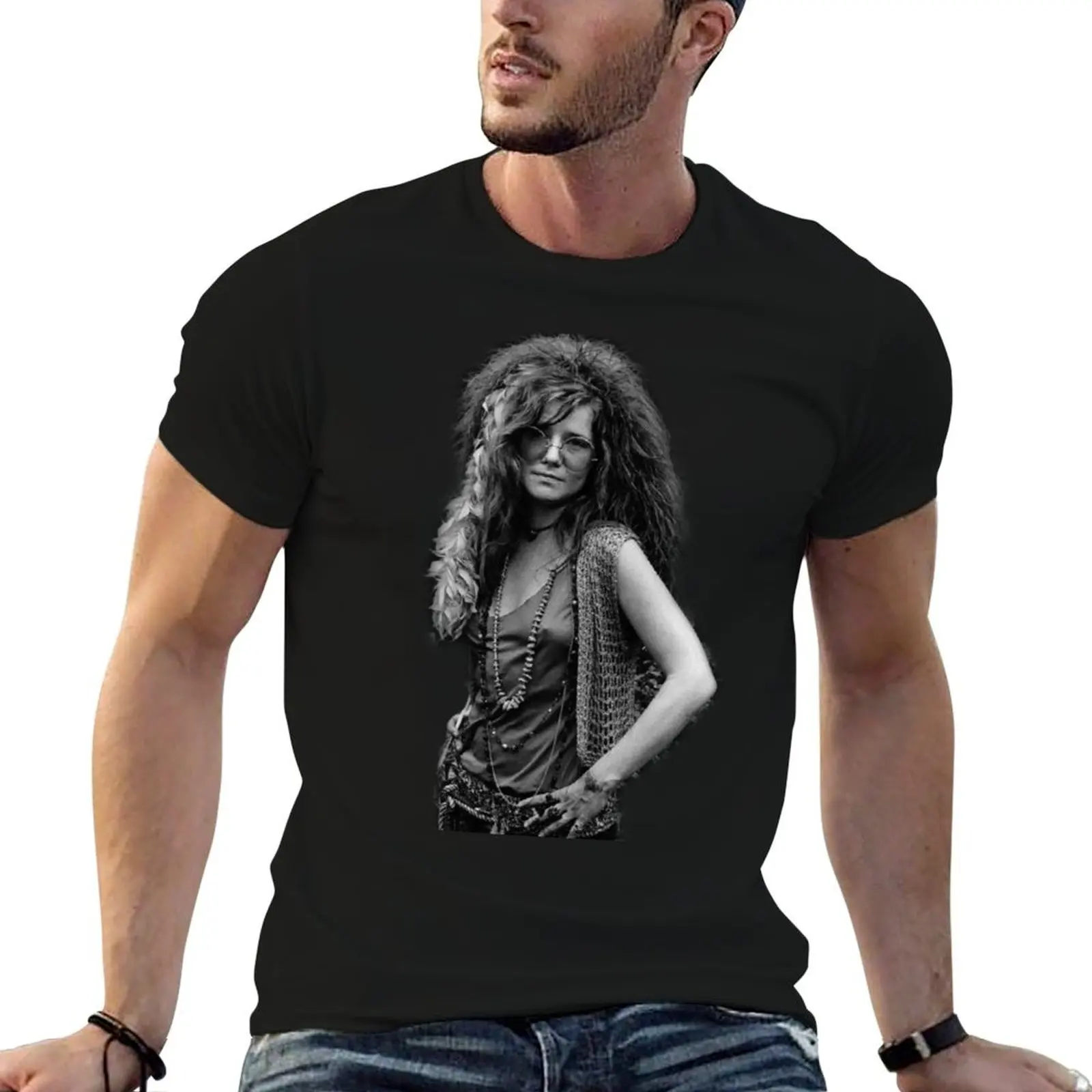 

Janis Joplin Essential T-Shirt t shirt for man 100 percent cotton t shirt man casual T-Shirt