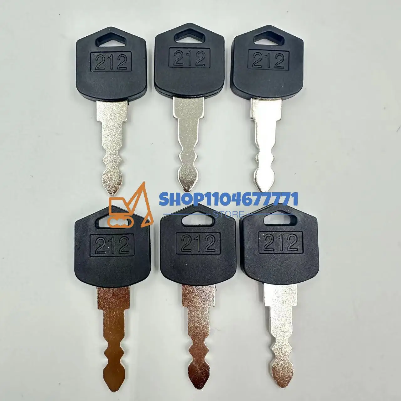 

10PCS/5PCS/1PC 212 Key D554212 Ignition Key For Doosan Daewoo Forklift Skid Steer