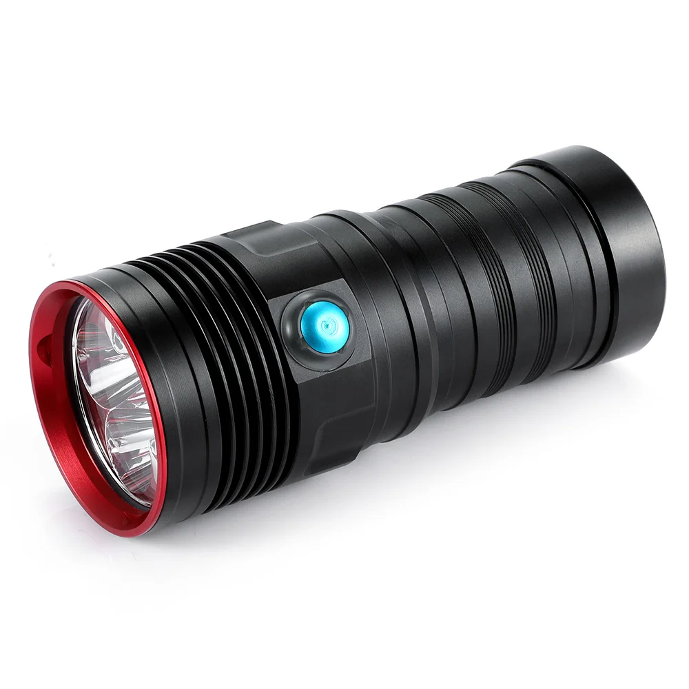 New High Quality Diving Flashlight 5000 Lumen L2 Underwater 100M Professional Diver Deep Sea Fill Light Hunting Lamp