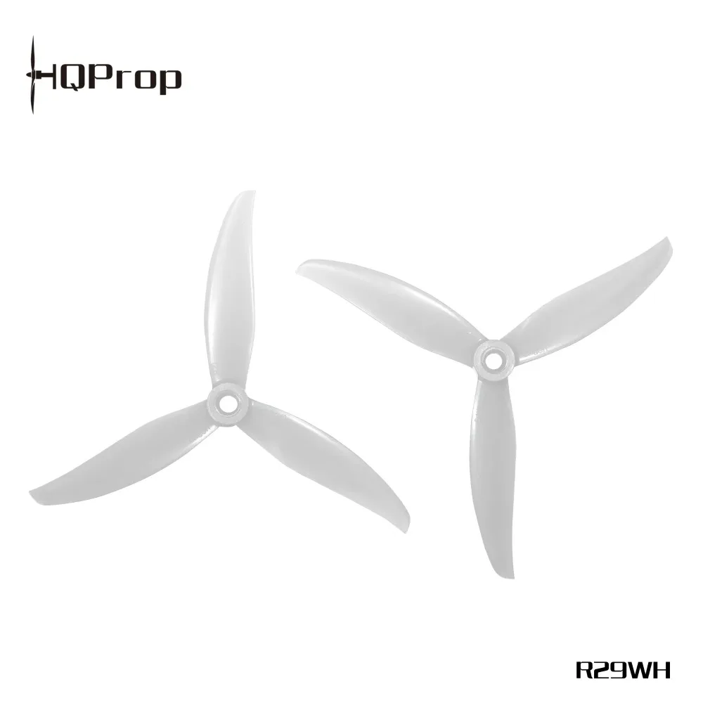 6 pares HQProp 5129 R29 hélice 3 cuchillas poli carbonato para FPV Racing RC Drone Quadcopter pieza multirotor