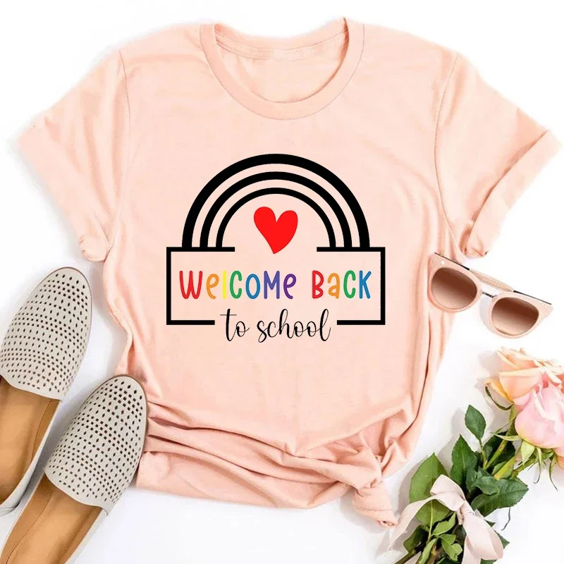 

Welcome Back To School Shirt School Tee Back To School Shirts Gift for Teacher Gift for Student Vintage Clothes m