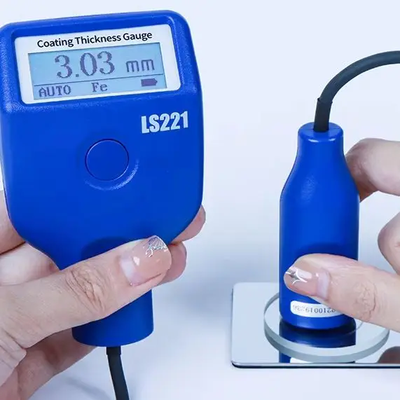 

Измеритель толщины покрытия LS221 для пластиковых и алюминиевых покрытий с внешним кабельным датчиком