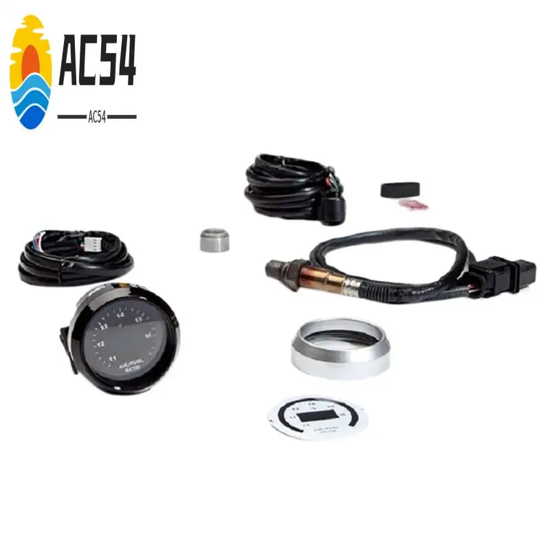 

AC54-1Set Broadband Air/Fuel Ratio AFR Gauge Kit Oxygen Sensor 0258017025 Wideband Air/Fuel Ratio Gauge Kit Set Replacement