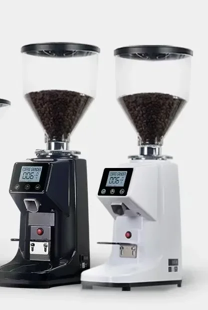 2024 new style wholesale commerical coffee bean grinder machine with 60mm conical Burr electric Grinder maker