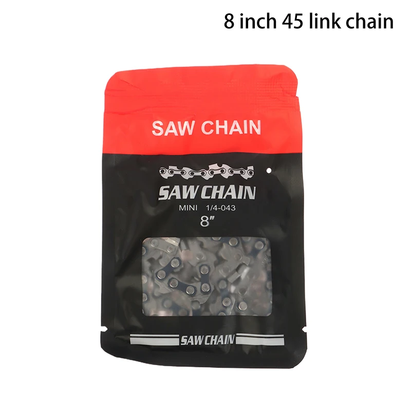 4/6/8/12/14/16 Inch Metalen Kettingzaag Ketting Onderdelen Link kettingzaag Zaagketting Blade Voor Elektrische Zaag Accessoires Hout Snijden