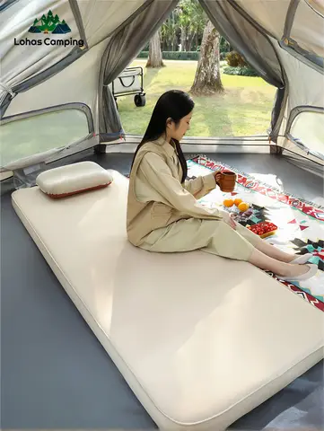 올인홈 롤팩 매트리스 딥슬립 수면 고밀도 폼 에어메쉬 꿀잠 슈퍼싱글 토퍼 매트리스 슈퍼싱글/퀸 13 Lohascamping 편안한 부드러운 자체 팽창 매트, 두꺼운 10cm 컴팩트 접이식 수면 침대, 야외 여행 캠핑 매트리스 패드,캠핑매트 ,자충매트 10cm,에어침대,에어매트리스 ,접이식매트,매트리스 바닥용,캠핑 매트리스 ,매트 캠핑 ,매트리스 접이식,자충에어매트,자충매트 더블,이중 매트리스, 자체 충전 매트리스, 컴팩트 접이식 매트리스, 캠핑 침대, 1~2인 침대 매트리스, 에어매트리