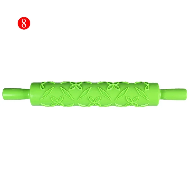 Rouleau à pâtisserie antiadhésif en plastique pour décoration de gâteaux, différents modèles, outils de cuisson, moule en relief, détruisez AndrDifferent, har ant, chaud, 1 pièce