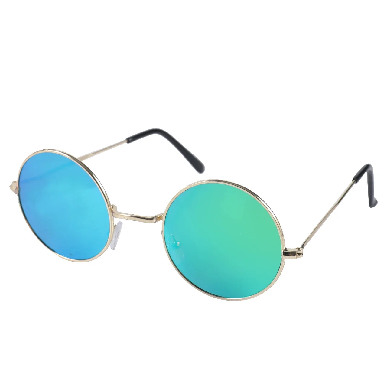 Women Fashion Unisex Classic Vintage Round Metal Frame Men Fashion Glasses For Eye Protection Outdoor Driving Travel Street-Phot