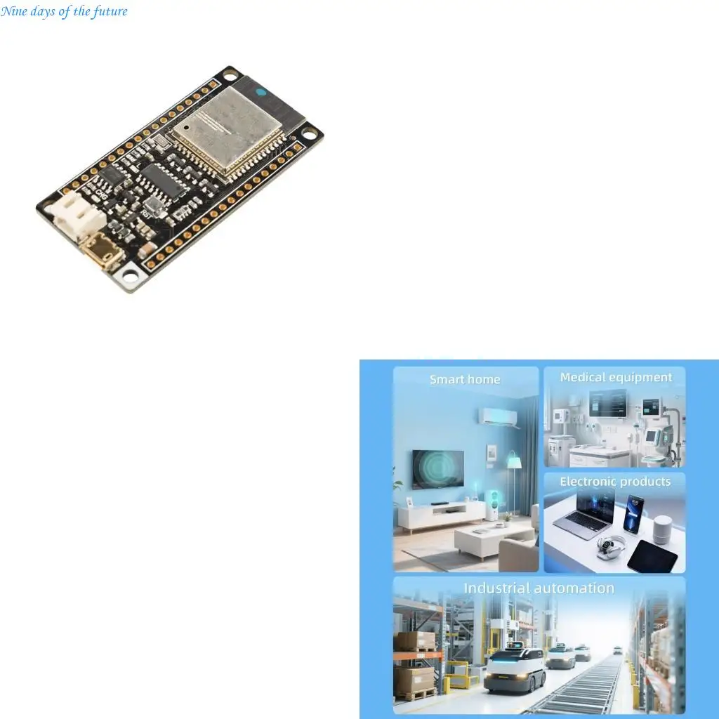 

WiFi Bluetooth-compatible Module Low Power Consumption Controller Board E65A