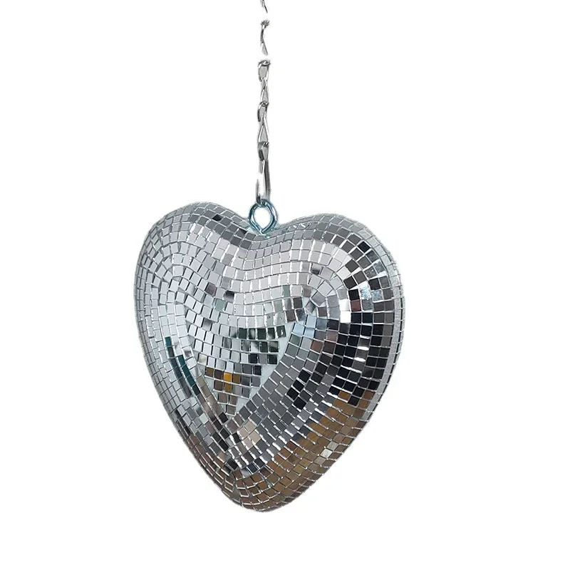 Heart Shaped Disco Balls for Mirror Disco Ball Decor for Home, Bar KTV, Hanging Disco Decor Party reflective atmosphere products