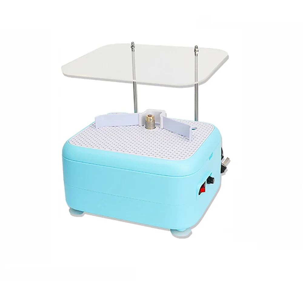 220V Portable Electric Stained Glass Grinder Machine Multifunctional Glass Ceramic Grinding Table Set DIY Handmade Craft Tools B