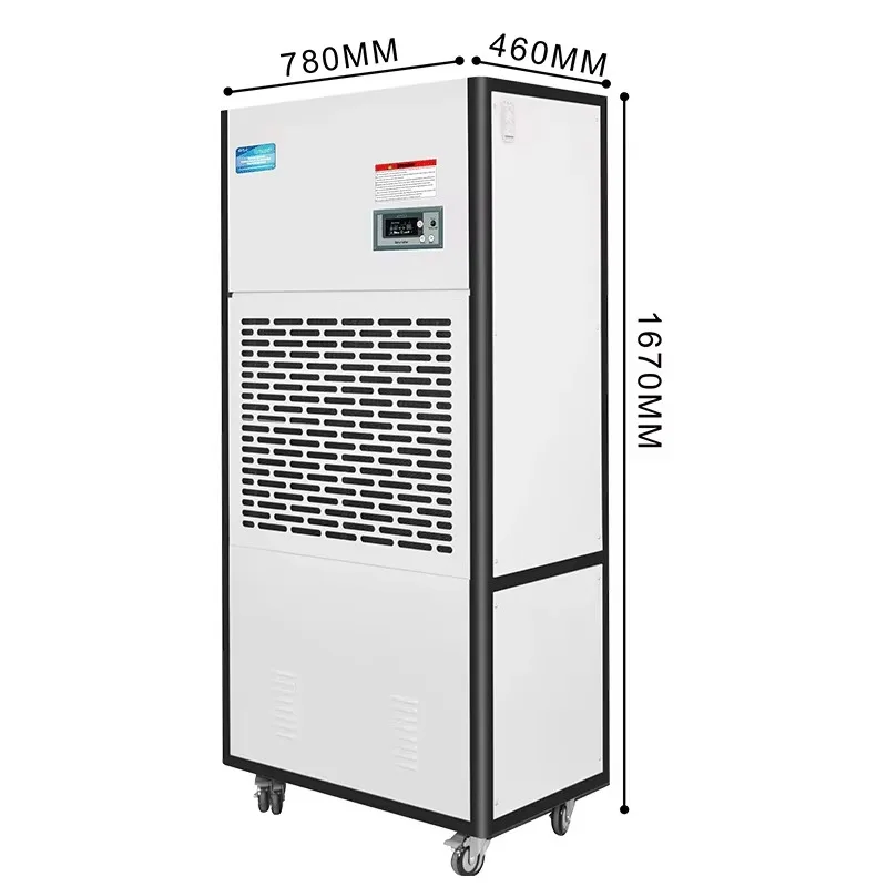 

240L Per Day Dehumidifier Industrial Greenhouse Warehouse Garments Commercial Portable Dehumidifier
