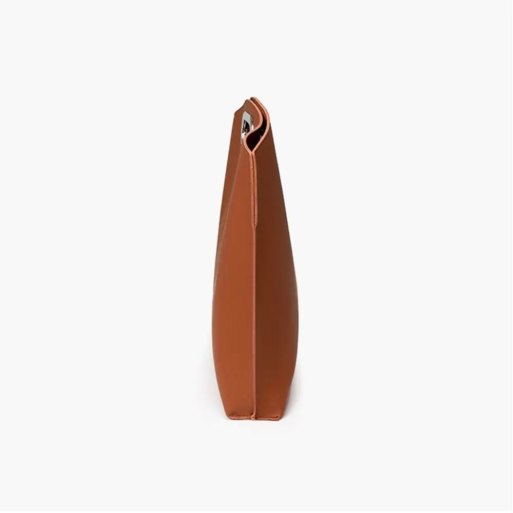 

Elegant PU Office Document Tote Bag Solid Color Laptop Bag Computer Bag Handbag Large Capacity File Bag Outdoor