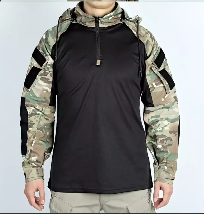Spring and Autumn new outdoor camouflage G3 frog suit set for male instructor training tactical clothing