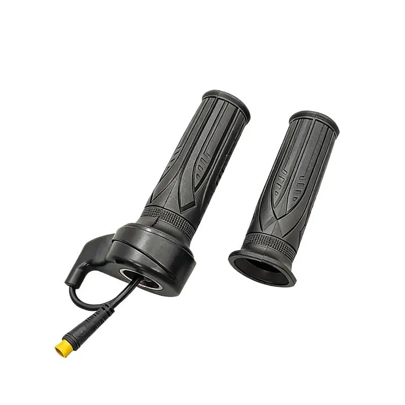 AliExpress NONE 2Pcs 20X Scooter Speed Throttle Handle 12V To 72V For 22.2mm Handlebar Electric Bike Throttle With 3 Pin Waterproof Connector