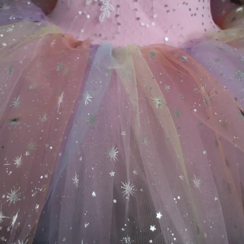 Gonna da balletto estiva Abito da ragazza Vestito per bambini Abiti Tutu Abiti da ragazza Costume da ballo Abbigliamento per bambini Ballerina Festa dei bambini