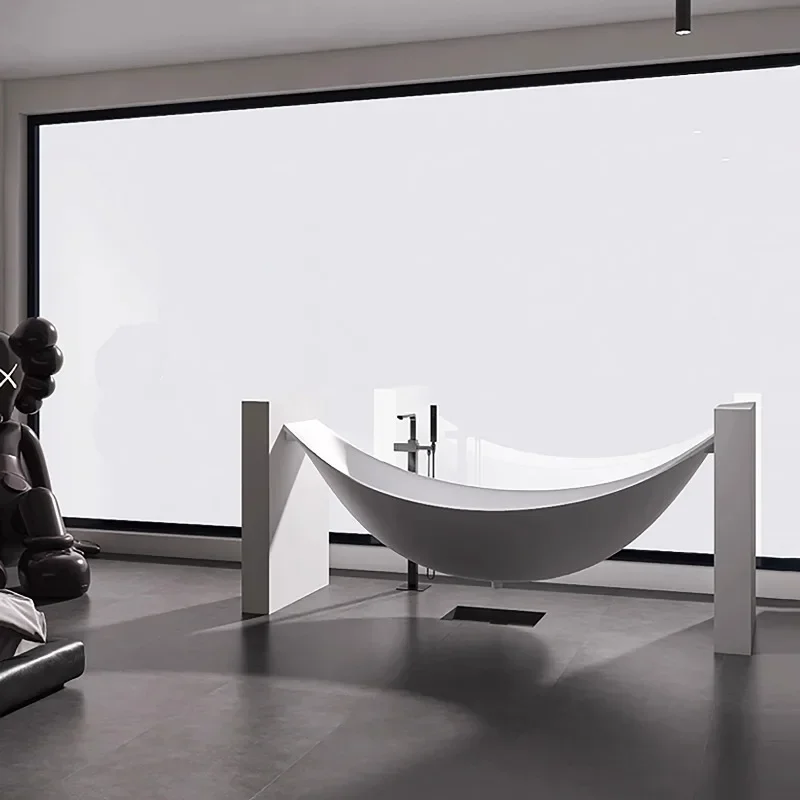 حوض استحمام من نوع الأرجوحة المعلقة من الأكريليك حمام كبير مزدوج #5