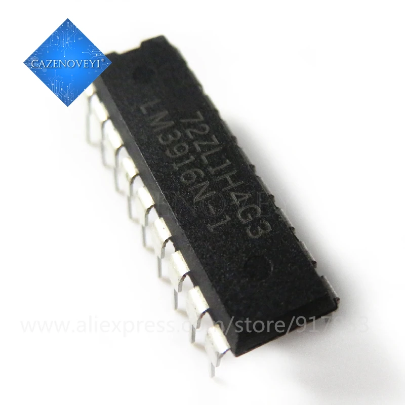 5pcs/lot LM3916N-1 LM3916N LM3916 DIP-18 In Stock