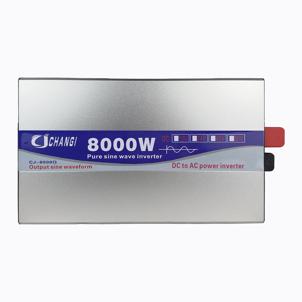 Imagem -02 - Inversor de Onda Senoidal Pura com Usb Inversores Solares para Carros Conversor de Exibição Multifuncional 8000w 6000w 5000w 12v 220v 120v 4000w 10kw