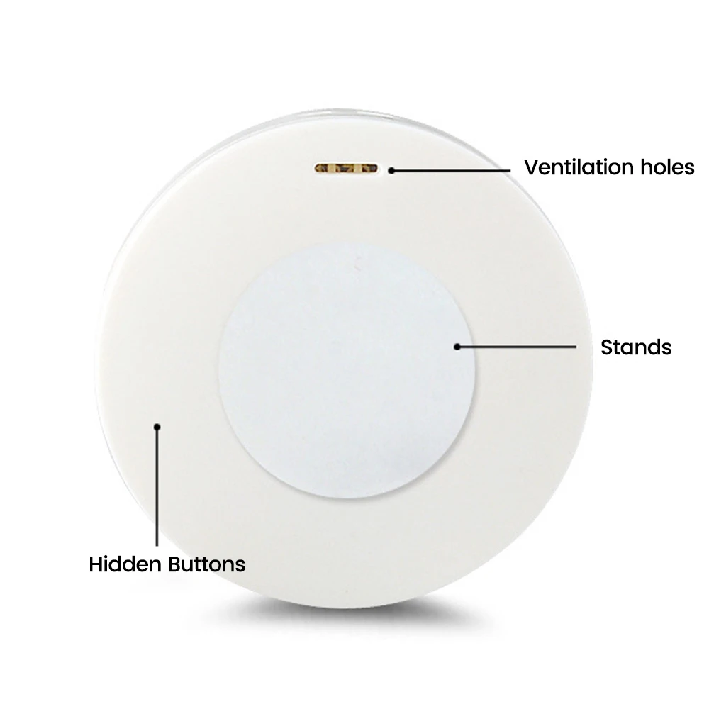 Household Digital Display Electronic Temperature And Humidity Meter -50-70℃(-58~158℉) 10%-99%rh For Car Bedroom Warehouse