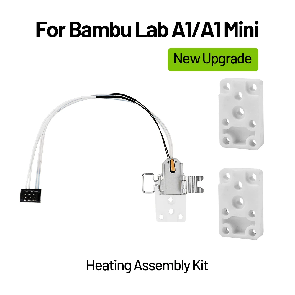 For Bambu Lab A1/A1mini Hotend Upgraded Heating Assembly High Temperature Resistance For Bambu Lab A1 Mini Bambulab Accessories