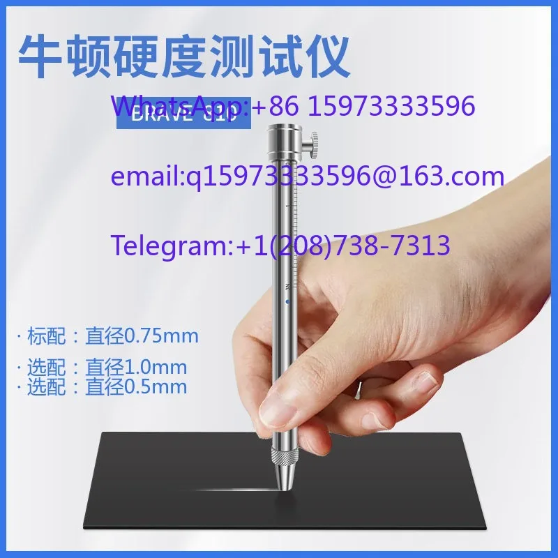 BRAVE 810 Type Newton Pen and ROD Hardness Testing Bar for Material Hardness and Scratch Resistance Measurement
