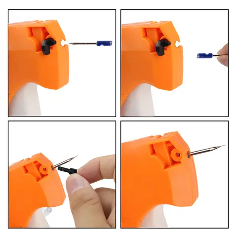 कपड़े परिधान मूल्य लेबल टैगिंग टैग गन मार्किंग DIY परिधान टैगिंग गन सिलाई शिल्प उपकरण लेबल निर्माता लेबलर मशीन 10 best sales मूल्य बंदूक - №8