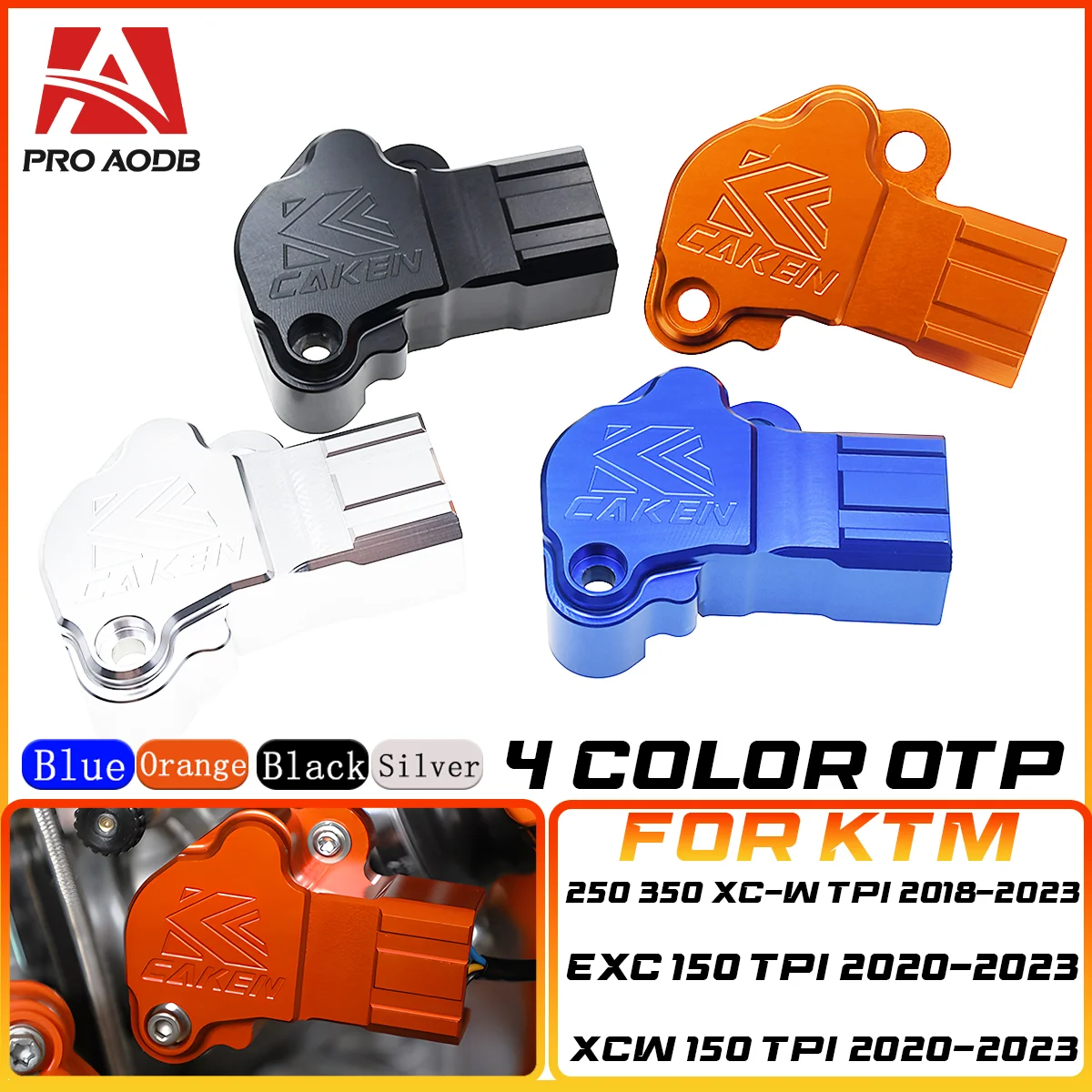 Motorcycle Accessories CNC TPS Sensor Guard Protector For KTM 150 250 300 XC EXC XCW XC-W TPi Six Days 2018 2019 2020 2021 2022