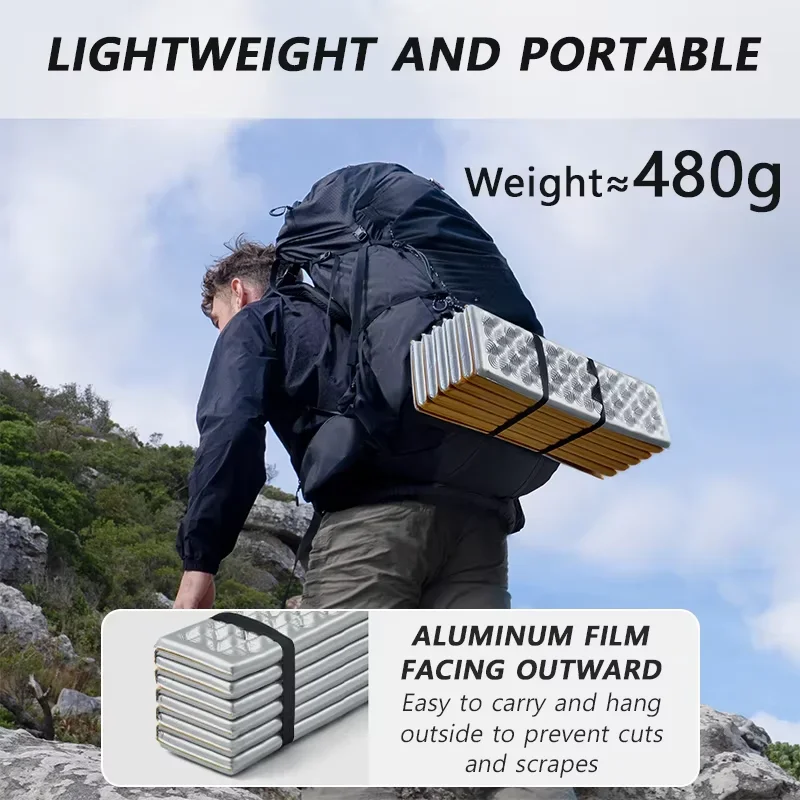 Naturehike Outdoor Egg Nest Mat Troues R1.8 R2.6 R3.0 Faltbare Ultraleichte Tragbare Matte Camping Wandern Feuchtigkeitsbeständige Sitzunterlage – Detail 7