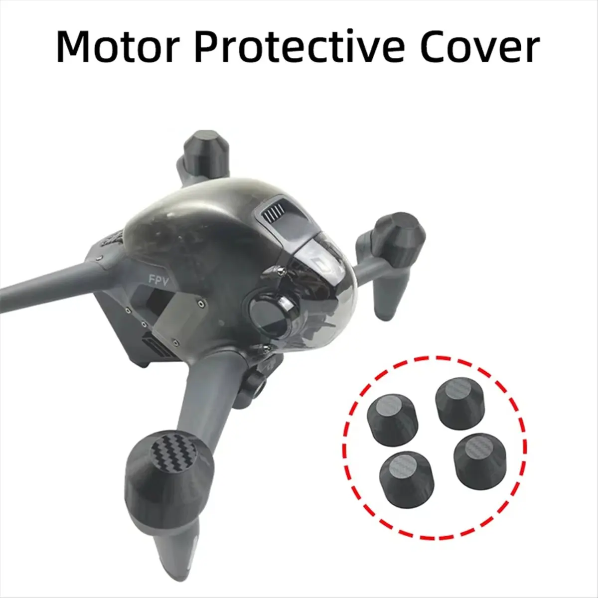 Top Sale For FPV Drone Motor Cap Dustproof Protective Cover Engine Anti-Rust Protector Case Flight Accessory