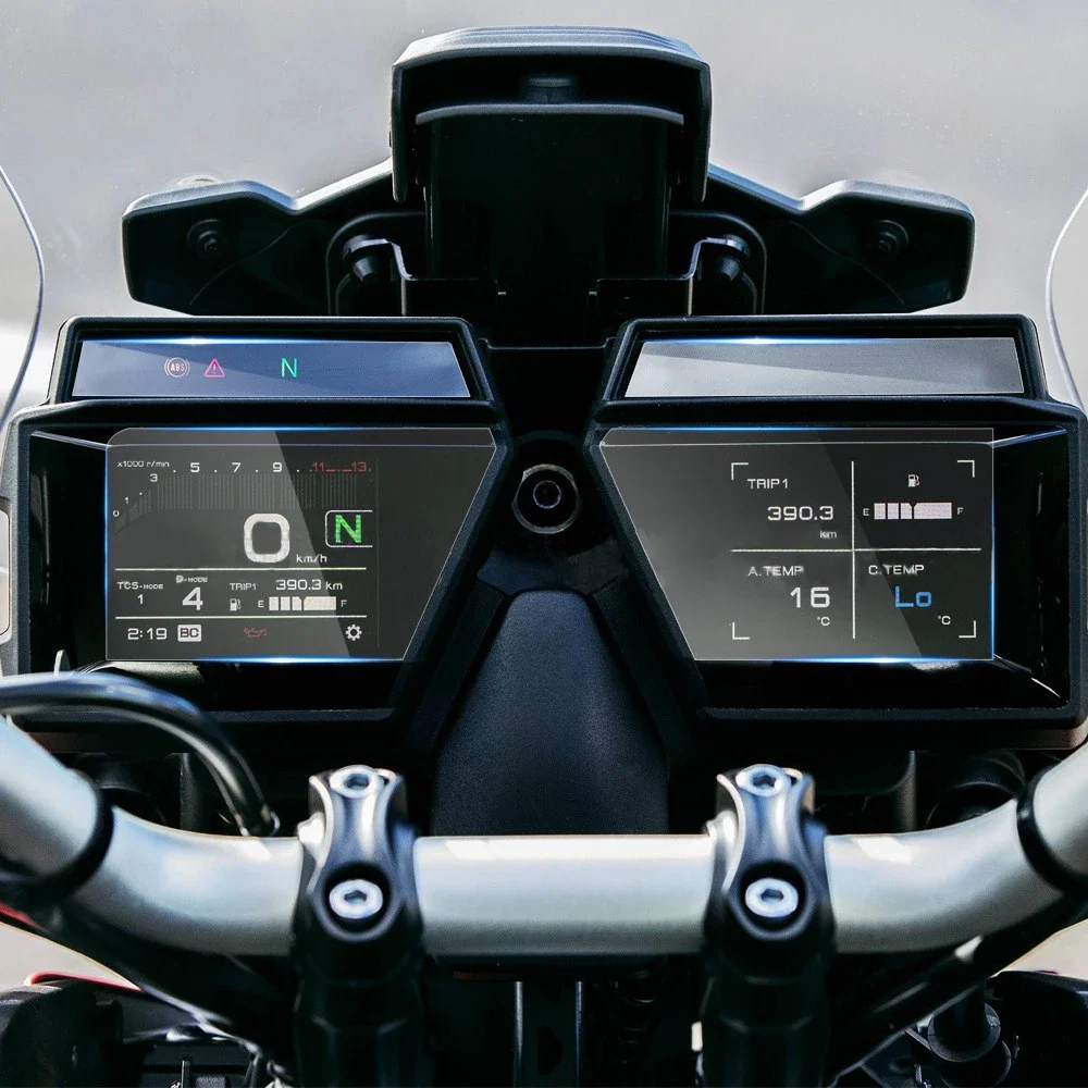 1 Juego de película de protección contra rayaduras de pantalla de panel Protector de pantalla de tablero para Yamaha Tracer 9 GT 900 GT Tracer 9GT 900GT 2021 2022
